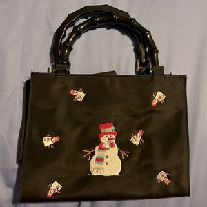 Tiannl Vintage Snowman bag